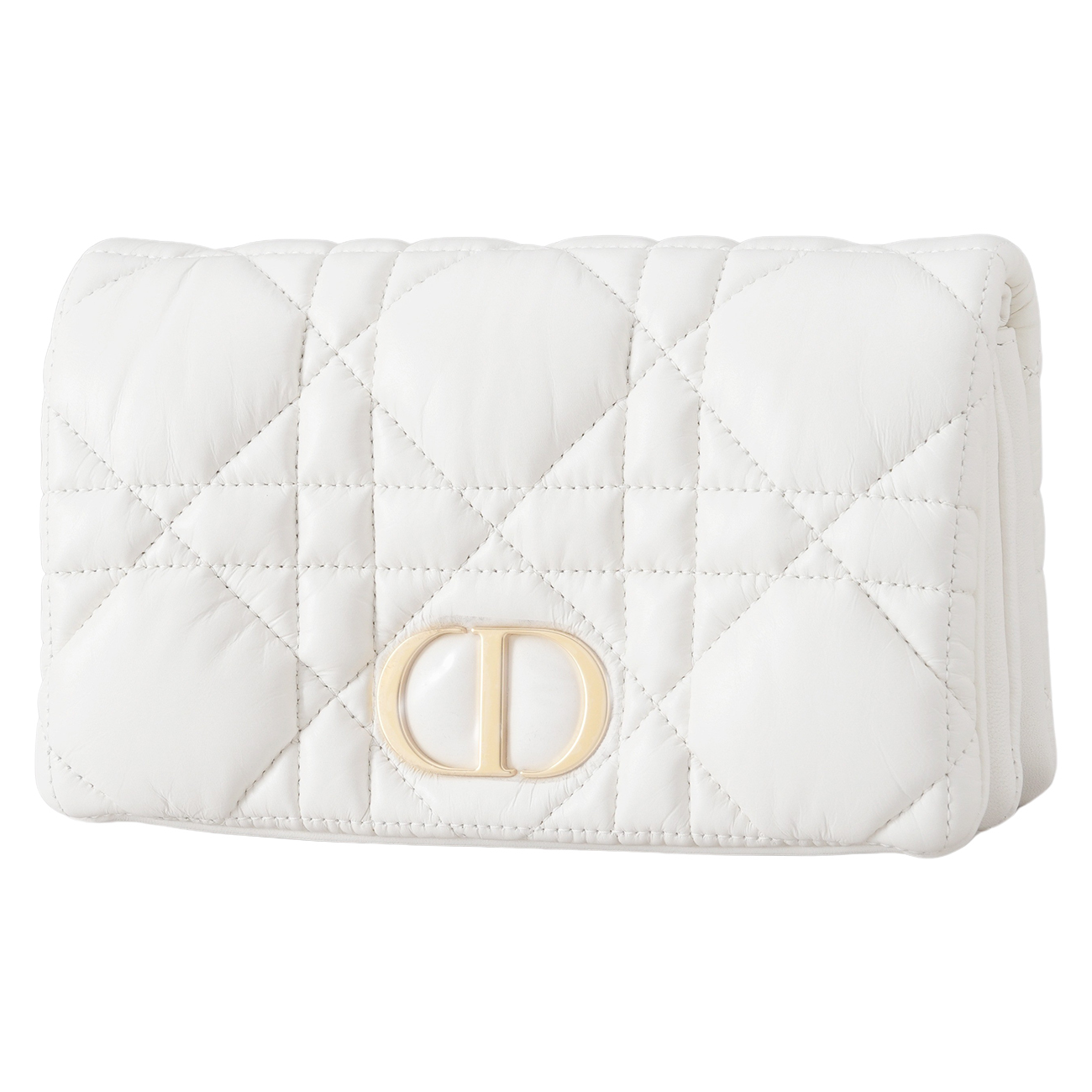 CHRISTIAN DIOR(USED)디올 카로 지퍼 체인 파우치